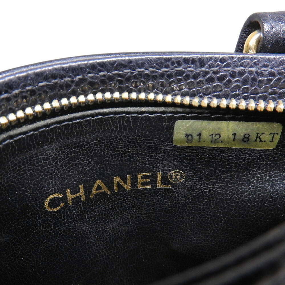 CHANEL Black Caviar Leather Logo Fanny Pack - Picture 8 of 8
